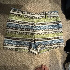 Geometric print shorts